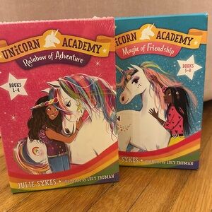 2 full sets of Unicorn Academy chapter books
